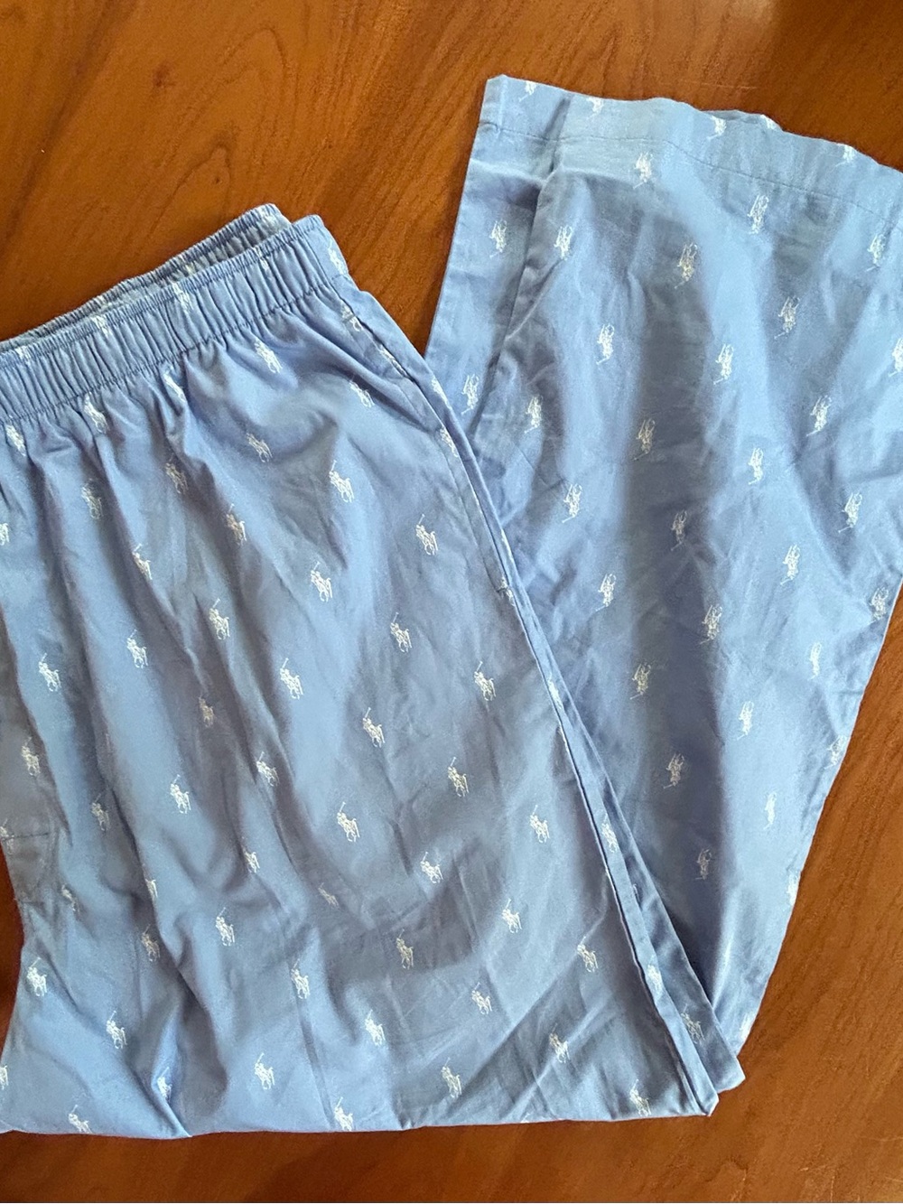 Polo Ralph Lauren Light Blue All-Over Pony Pajama Pants Size 2XL